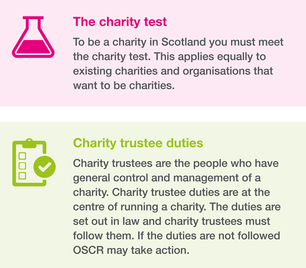 Being a Charity in Scotland - 2