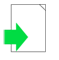 Symbol showing on register